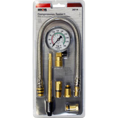 compression tester autozone snowmobile|Innova Compression Tester Plus 6 Piece .